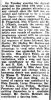Newspaper mention - Neville James Sylvester McGrath - 1929